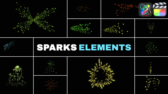 Sparks Elements for FCPX alt