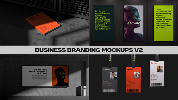 Business Branding Mockups V2