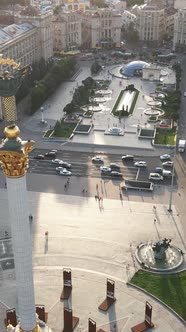 Kyiv Ukraine  Independence Square Maidan