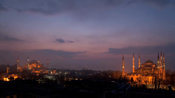 Hagia Sophia and Blue Mosque