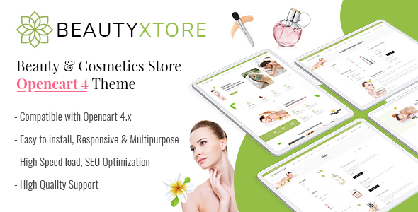 BeautyXtore - Beauty & Cosmetics Store Opencart 4 Theme