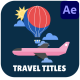 Travel Icons And Titles for After Effects - VideoHive Item for Sale