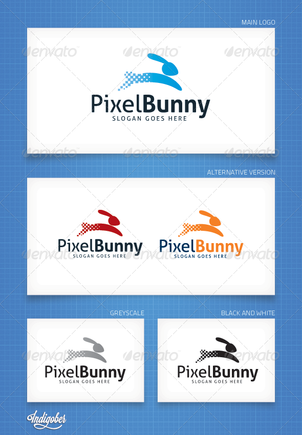 PixelBunny - Logo Template