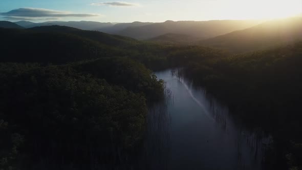 Hinze Dam Drone