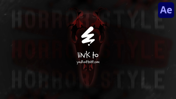 Horror Logo for After Effects alt