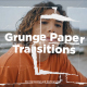 Grunge Paper Transitions - MOGRT - VideoHive Item for Sale