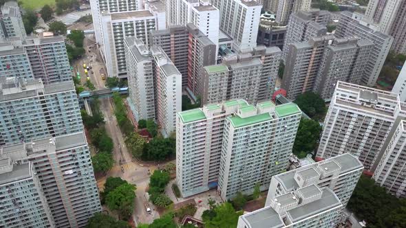 Hong Kong residential area 