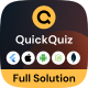 QuickQuiz Full App in Flutter with Node.js Backend | Interactive Quiz App - CodeCanyon Item for Sale