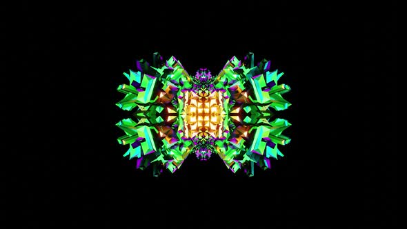 Vj Loop Rave Kaleidoscope HD