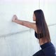 Adorable Hispanic Girl Doing Exercises Outdoor - VideoHive Item for Sale