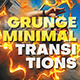 Grunge Minimal Transitions - VideoHive Item for Sale