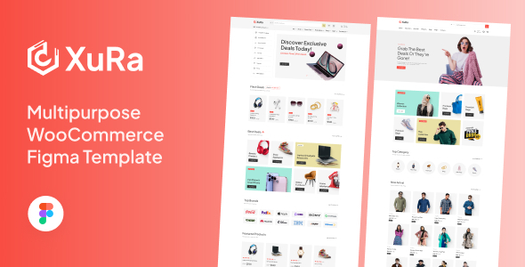 Xura - Multipurpose WooCommerce Figma Template