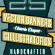 25 Illustrator Classic Vector Banners - GraphicRiver Item for Sale