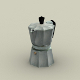 Moka Pot- Coffe Maker - 3DOcean Item for Sale