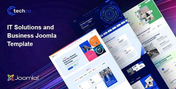 Techco - IT Solutions & Business Joomla Template