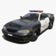 Fast Police Car - 3D Model - 3DOcean Item for Sale