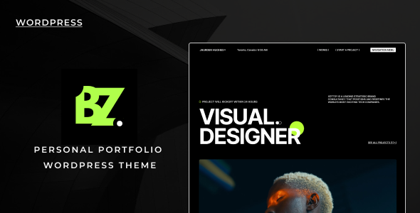 BOLDZ | Portfolio WordPress Theme