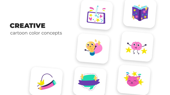 Creative - Cartoon Color Concepts