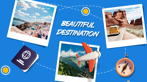 Travel Slideshow Template alt