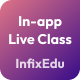 In-App Live Class add-on | InfixEdu School - School Management System Software - CodeCanyon Item for Sale