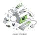 Energy Efficiency Isometric Scene - GraphicRiver Item for Sale