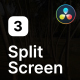 Vertical Multiscreen Transition - 3 Split Screen for DaVinci Resolve - VideoHive Item for Sale