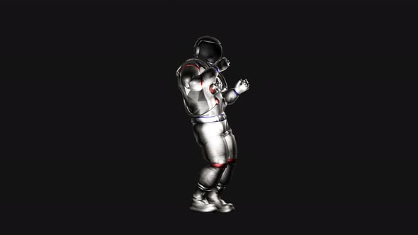 Astronaut Rumba Dancing