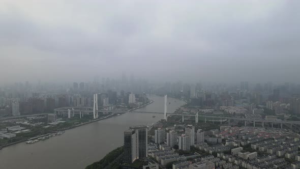 Shanghai City Aerial, China