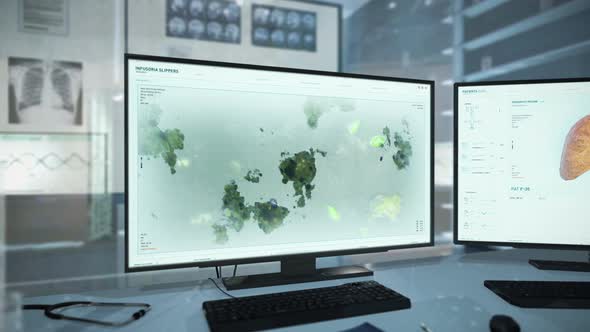 Infusoria Slippers Microorganism Researching Process On A Microscopic Level alt