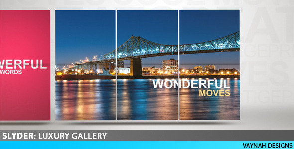 Slyder: Luxury Gallery