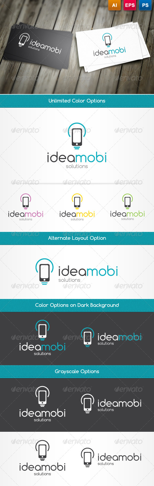 IdeaMobi Logo Template