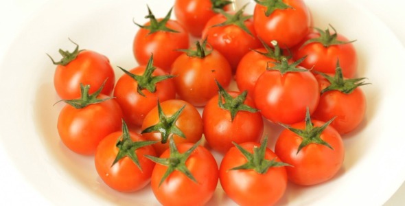 Cherry Tomatoes Eaten Stop Motion