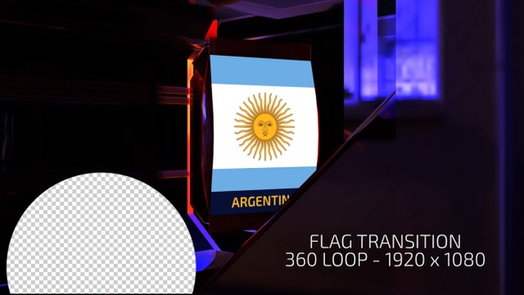 Argentina Flag Transition