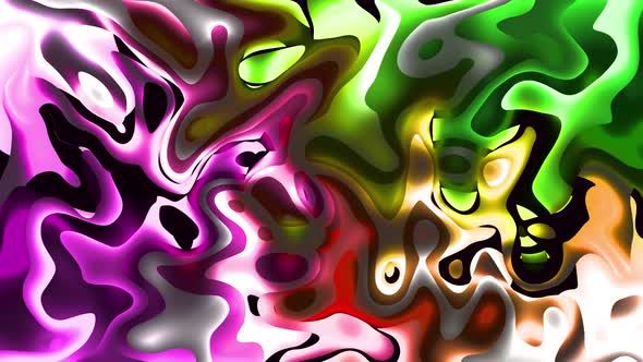 Abstract Gradient Texture Motion And Liquid Background Colorful Animation