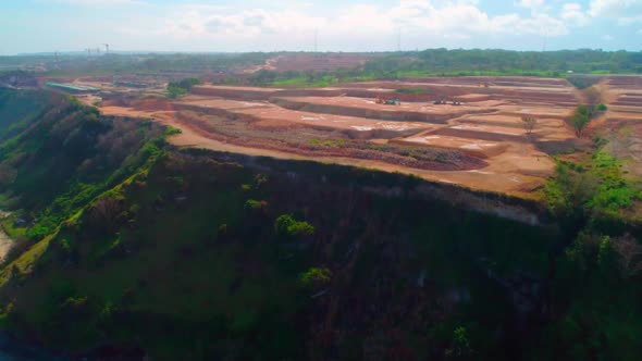 Aerial View Of The Shore Bali Island