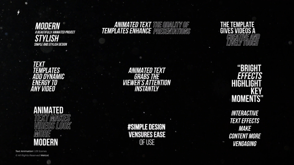 Text Animation 6.0 | FCPX & Apple Motion alt