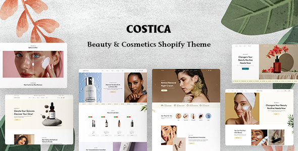 Costica – Beauty & Cosmetics Shopify Theme – 0 Sold!