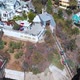 Funicular to the hill, Baburizza Palace (Valparaiso, Chile) aerial view - VideoHive Item for Sale