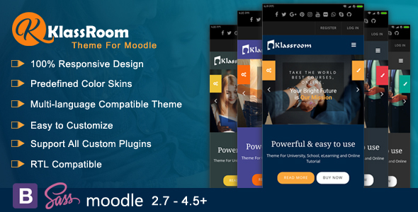 Klassroom - Premium Moodle Theme