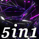 Pulse Fragments - VJ Loop Pack (5in1) - VideoHive Item for Sale
