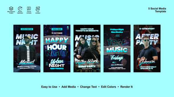 Party Instagram Stories alt