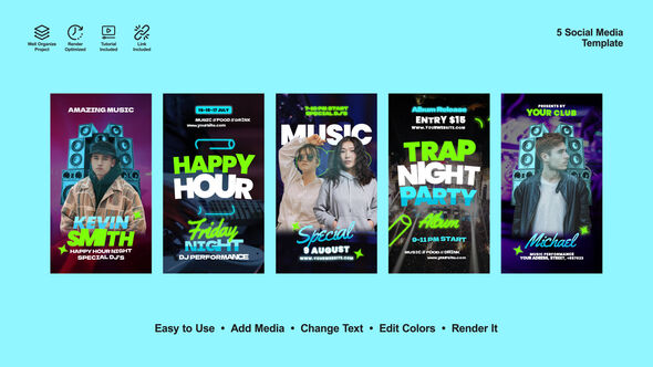 Friends Party Instagram Stories alt