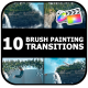 Brush Painting Transitions for FCPX - VideoHive Item for Sale