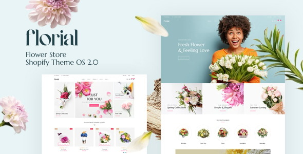 Florial – Flower Store Shopify Theme OS 2.0