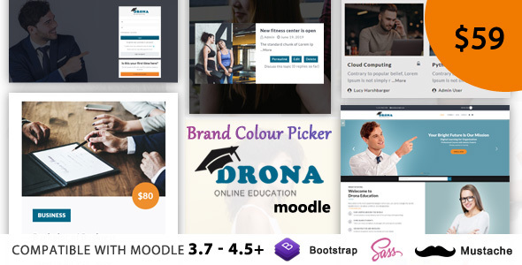 Drona - Multipurpose Moodle Theme