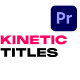 Kinetic Title Pack - VideoHive Item for Sale