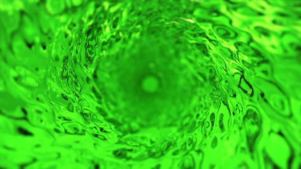 Abstract green water background