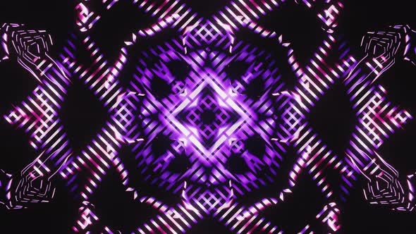 Abstract Purple Led Neon Fast Blinking Vj Loop Animation