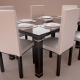 Realistic Dinning Furniture Set - 3DOcean Item for Sale
