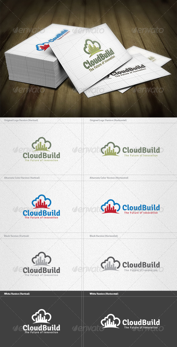Cloud Building Logo